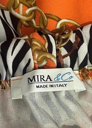 Шелковая юбка винтаж италия бренд mira & co4 фото