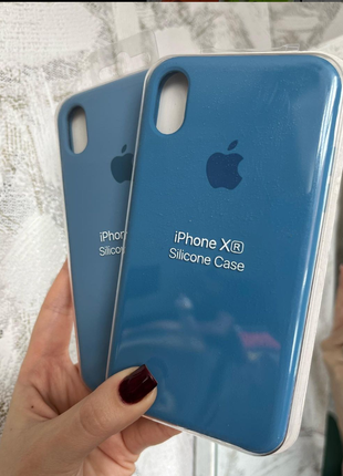 Силиконовый чехол для iphone xr