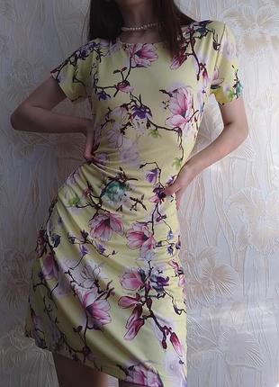 Цветочное платье