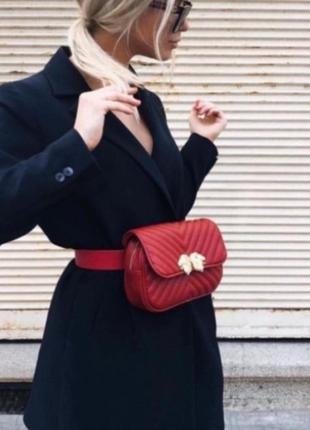 Веганская сумка кросс боди zara