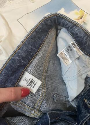 Шорти джинсові h&m бермуди розмір м-л4 фото