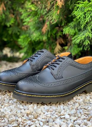 🔥Martens 1460 Flames Emboss Leather Lace-Up Boots black🔥чоловічі/жіночі туфлі мартінс, шкіряні чорні, демісезонні