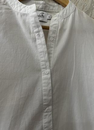 Біла блуза сорочка батист3 фото