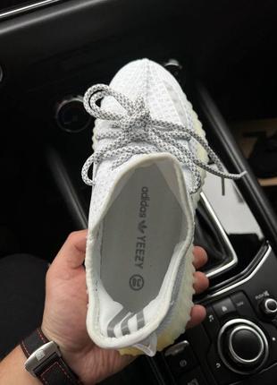 👟кроссовки женские adidas yeezy boost 350 all white👟2 фото