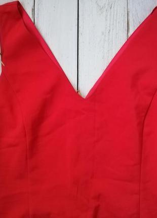 Новое красное платье zara , размер м ( по бирке 170/88a) .2 фото