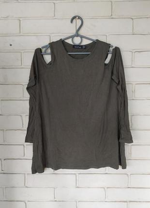 Кофта с открытыми плечами uk 10 наш 44-46*