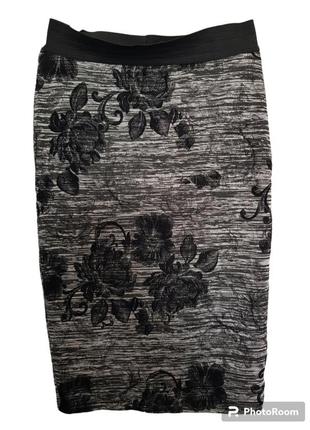 Интересная юбка-карандаш меди1 фото