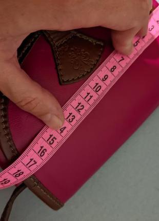 Сумочка мини через плечо розовая фуксия винтажная австрия сумка клатч10 фото