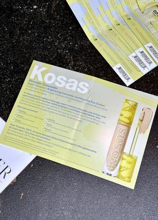 Kosas revealer brightening concealer - кремовый консилер, набор пробников1 фото