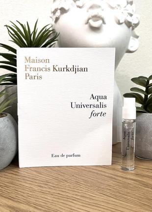 Оригінал пробник парфум парфумована вода  maison francis kurkdjian aqua universalis forte оригинал парфюм духи парфюмерная