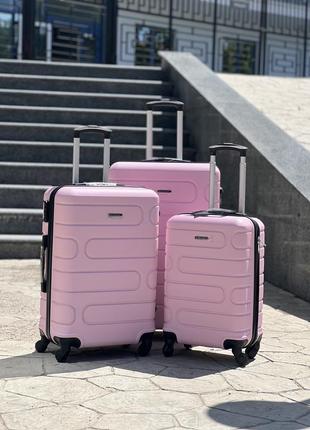 Большой чемодан,на 110 л, большой размер качественный чемодан по низкой цене,пластик,4 колеса,дорожная сумка,чемодан,ручная поклажа,средней1 фото