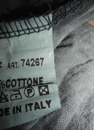 Блуза туника бохо этатно итальялия 100% хлопок7 фото