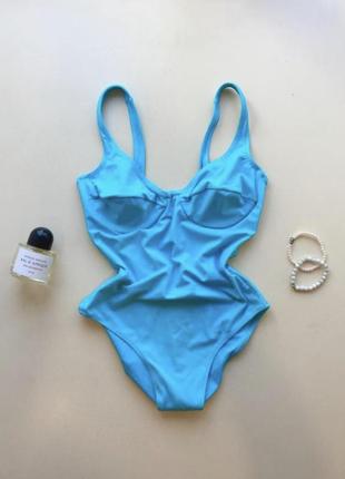 Голубой купальник сплошной новый 💙