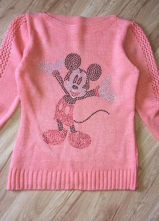 Теплий светр з міккі маус, с-м