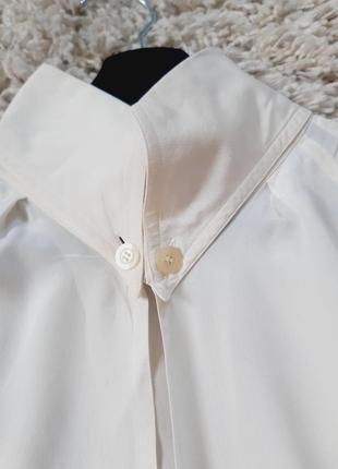 Оригинальная шелковая блуза накидка в цвете шампань, kitai como  italy,  p. 42-447 фото