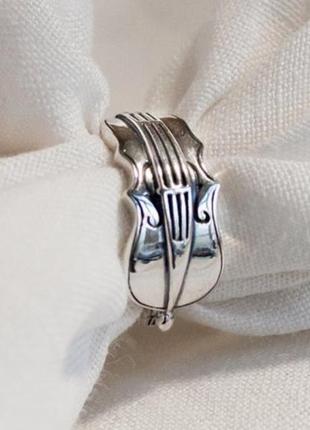 Серебряная кольца, скрипка, 925, музыка, музыкальный иструмент