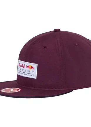 Бейсболка снепбек кепка чоловіча puma red bull racing lifestyle flatbrim