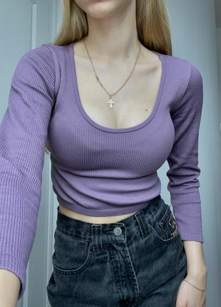 Кроп топ zara
