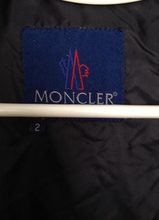 Moncler оригінальний довгий атласний теплий пуховик пух перо монклер4 фото