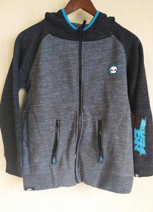 Куртка дитяча толстовка кенгуру трикотажна для хлопчика no feаr