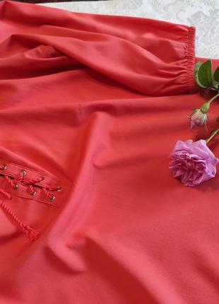 Красивая блуза сочного цвета от tu2 фото