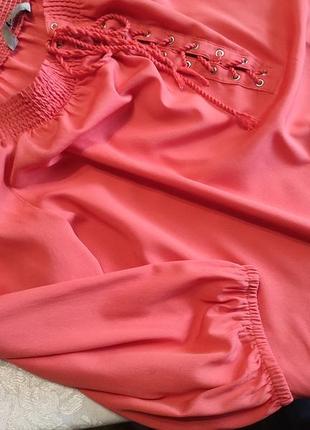 Красивая блуза сочного цвета от tu5 фото