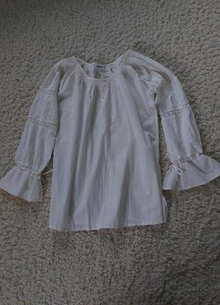 Нежная летняя блузка2 фото