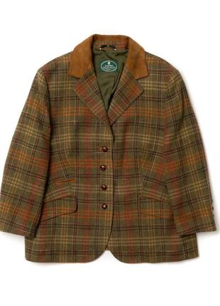 Allvverk vintage tweed jacket мужской пиджак1 фото