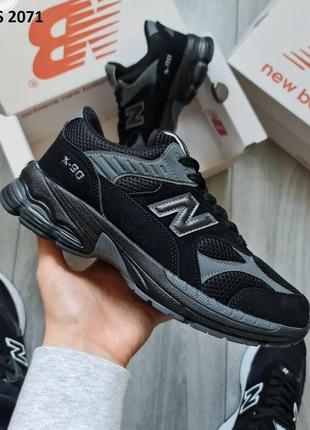 Мужские кроссовки new balance x-90 black