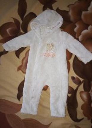 Плюшевый комбинезон, демисезонный