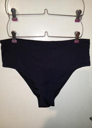 Плавки,низ купальника,чёрные трусики,высокая посадка,большого размера,ellos