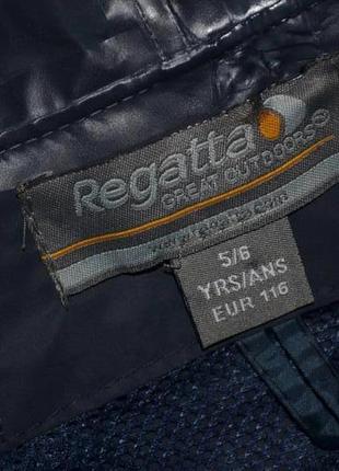 5 - 6 лет 116 см фирменная курточка дождевик для мальчика regatta регата9 фото