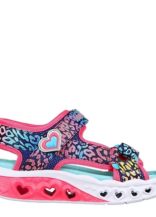 Детские босоножки skechers с мигающей подошвой , р. 28