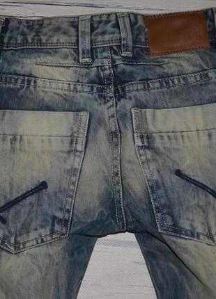 6 лет 116 см очень классные стильные фирменные джинсы узкачи варенка8 фото