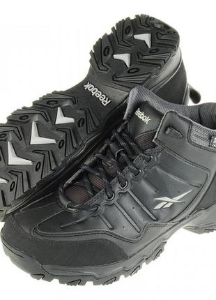 Теплі жіночі черевики reebok rbk rivlanse black