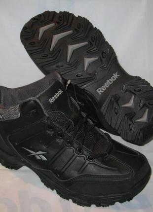 Теплые женские ботинки reebok rbk rivlanse black2 фото