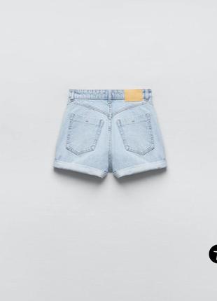 Женские джинсовые шорты zara6 фото