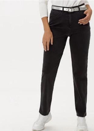 Черные свободные джинсы на эластичном поясе “комфорт плюс”1 фото