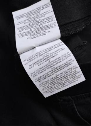 Черные свободные джинсы на эластичном поясе “комфорт плюс”6 фото