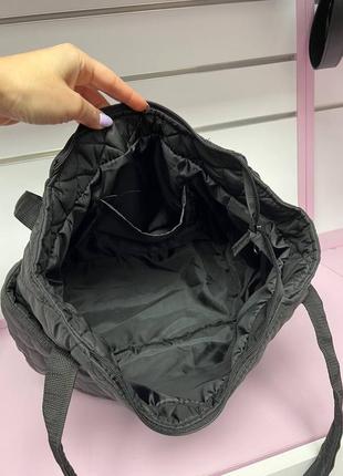 Песочная стильная качественная практичная универсальная сумочка из стеганой плащевки5 фото