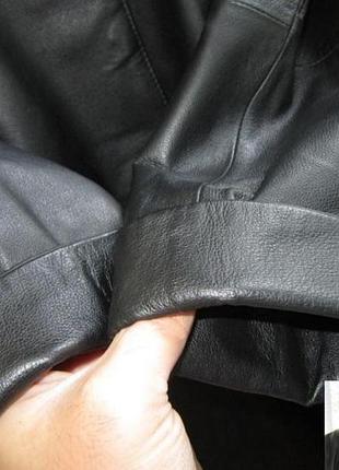 Стильна жіноча шкіряна куртка fabiani. німеччина. лот 572