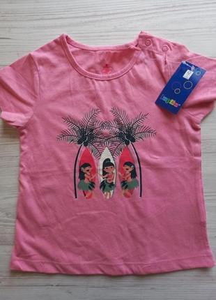 Фірмова бавовняна футболка 100% хлопок lupilu