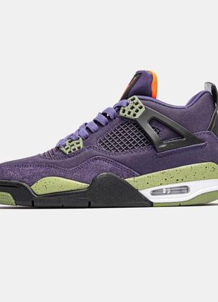 Кроссовки nike air jordan 4 retro canyon purple