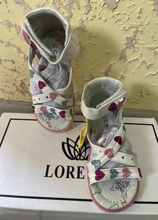 Босоножки детские в размерах 23-28