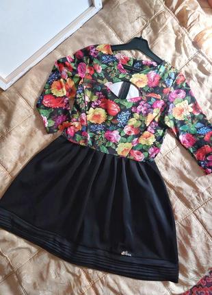 Женское мини платье