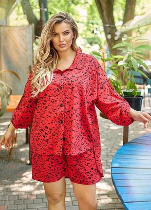 Костюм из рубашки и шорт