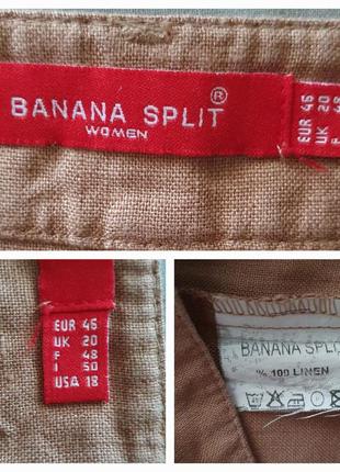 Льняная юбка  banana  split,  италия10 фото