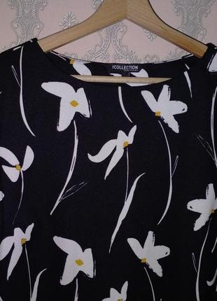Жіноча блуза з квітами debenhams2 фото