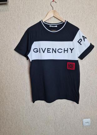 Качественная оригинальная футболка из плотного коттона givenchy,4 фото