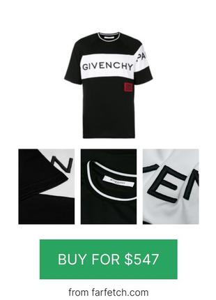 Качественная оригинальная футболка из плотного коттона givenchy,9 фото